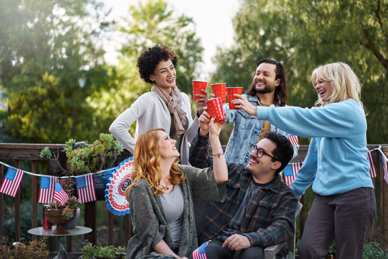 July 4th Picnic Under Your Struxure Pergola July 4th Picnic Under Your Struxure Pergola