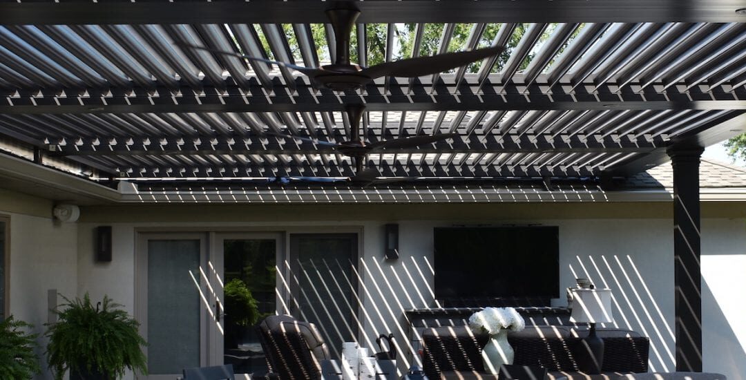 Smart pergolas