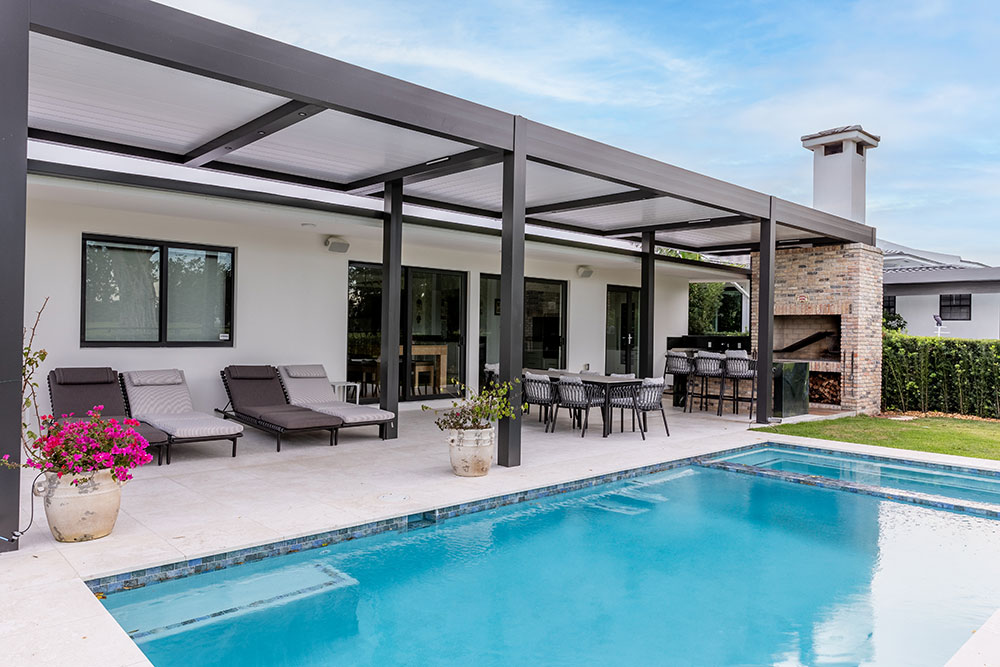 Louvered Pergolas in the Florida Panhandle | Panhandle Solutions